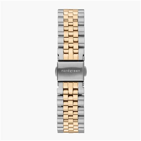Philosopher | White Dial - Silver-Gold 5-Link