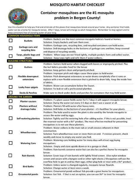 Eliminate Standing Water In&Around your Yard | Message from Bergen ...