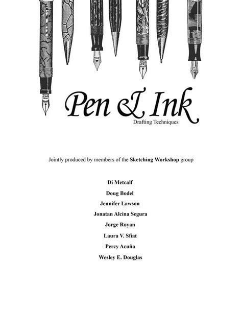 Pen and Ink Drawing Tutorials 的图像结果