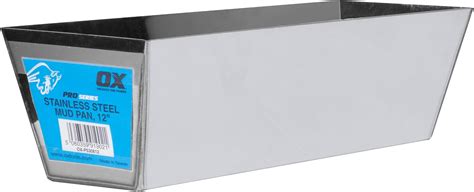 Buy OX Tools 12" Stainless Steel Mud Pan Online at Lowest Price in Ubuy ...