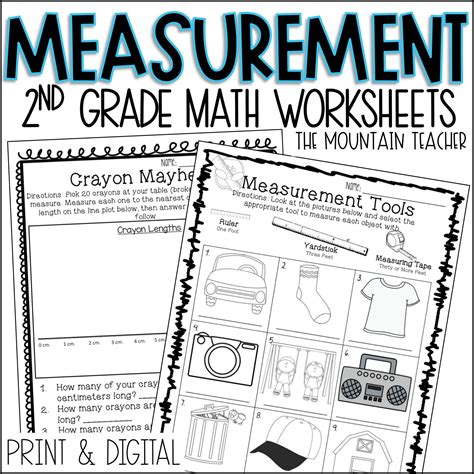 Image result for Printable Measuring Worksheets