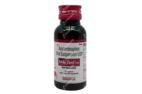 Macfast 125 MG Syrup 60 ML | Order Macfast 125 MG Syrup 60 ML Online at ...