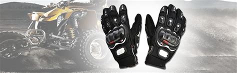 AutoFurnish Motorcycle Black Riding Bike Gloves : Amazon.in: Car ...
