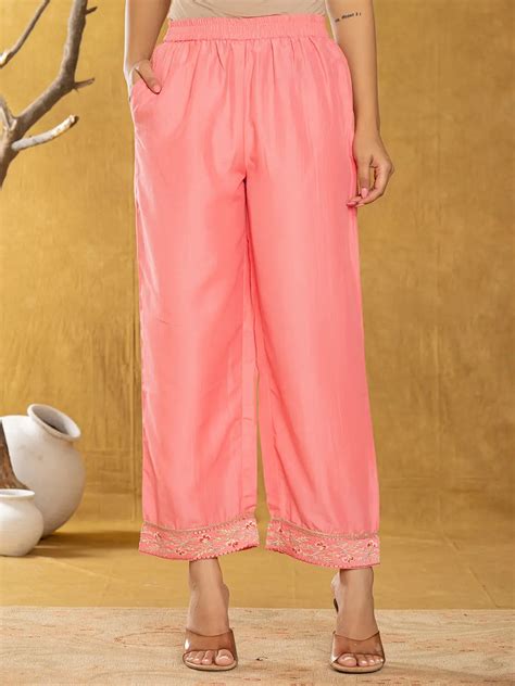 Pink Silk Blend Pakistani Style Kurta Dupatta Set – Yufta Store