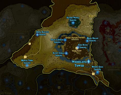 Zelda: Breath of the Wild shrine maps and locations | Legend of zelda, Zelda breath, Breath of ...