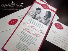 4x9 Wedding Invitations by Picture Photo Invitation A Vibrant Wedding 4x9 Wedding Invitations
