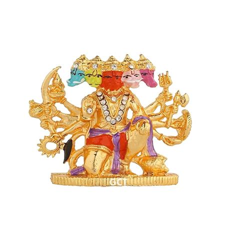 Buy GCT Panchmukhi Hanuman Idol | 5 Headed Bajrang Bali Murti (B-181 ...