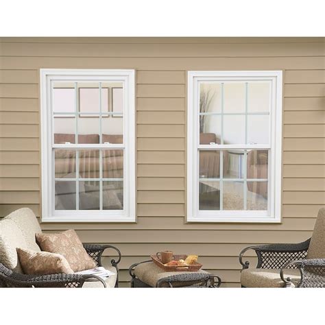 RELIABILT 3500 Series Double-hung Vinyl Replacement White Bay Window ...