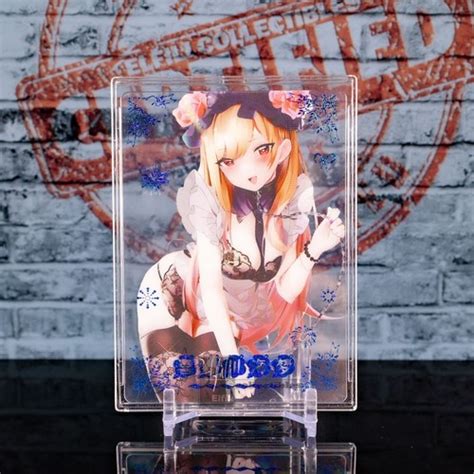 Marin Kitagawa Waifu Card Clear Acetate Pink Foil 37.1C Blind Box ACG ...