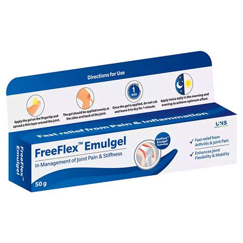 Freeflex Emulgel, 50 gm యొక్క ఉపయోగాలు, ప్రయోజనాలు మరియు ధరను ...