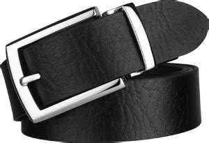 KAEZRI Men Casual Black Genuine Leather Belt Executive Black - Price in ...