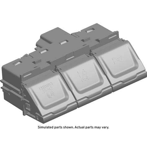 GM Genuine Parts Jet Black Passenger Side Instrument Panel Center ...