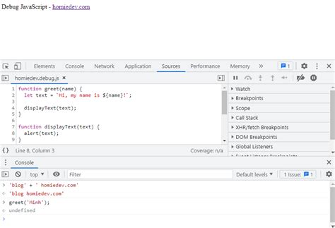 Image result for Debug JavaScript