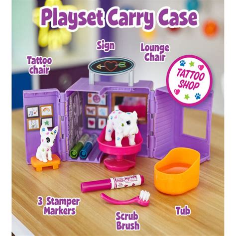 Crayola Scribble Scrubbie Pets Tattoo Shop — Toycra