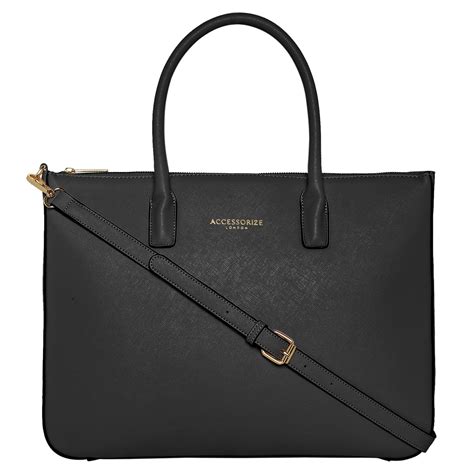 Buy Black Sapphire Laptop Handheld Bag Online - Accessorize India