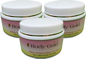Body Gold Skin Whitening & Toning Cream Set of 3 - Price in India, Buy ...