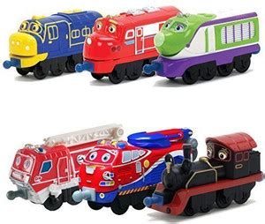 Tomy Chuggington Stacktrack Toy Train Set 6Pk Brewster, Wilson, Koko ...