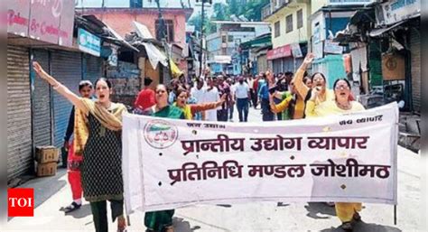 Protests resurface as work resumes on Helang bypass | Dehradun News ...