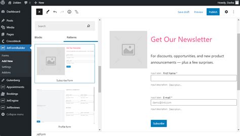 Image result for Elementor Subscribe Form