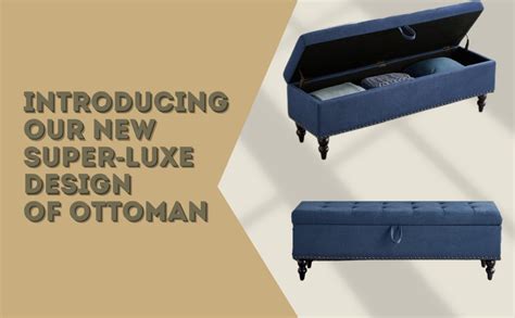 FOREMOST SOFA 59" Bed Bench Ottoman with Storage Bench Couch Sofa Bench ...