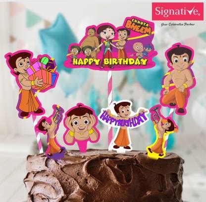 Signative CHHOTA BHEEM DECORA Cake Topper Price in India - Buy ...