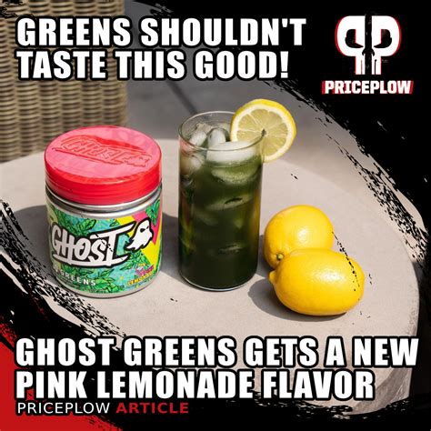 Ghost Greens Pink Lemonade: New Limited Summer Flavor