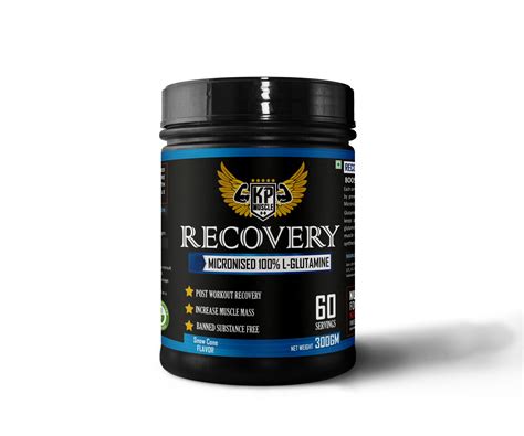 KPMUSCLE Snow Cone : Advanced L-Glutamine Recovery Blend for Enhanced