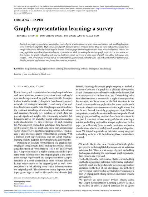 Image result for A Comprehensive Survey on Deep Graph Representation Learning Graph Embedding Methods