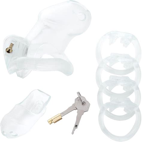 Buy Freebily Lightweight Medical Grade Resin Chastity Birdcage Enhancer ...