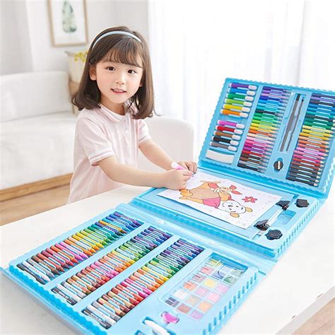 Arc Light Colored Pencils, 176 Colors, Drawing Set, Water-Based Colored ...