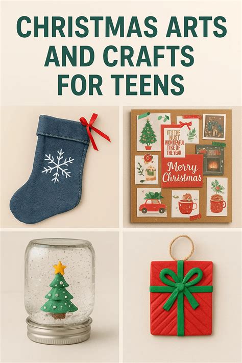 DIY Christmas Arts and Crafts for Teens - My Garbage Collection