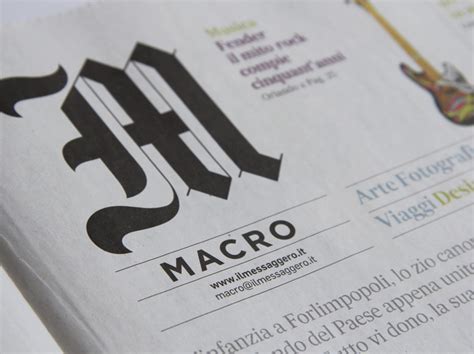 Emtype Foundry - Lettering - Il Messaggero