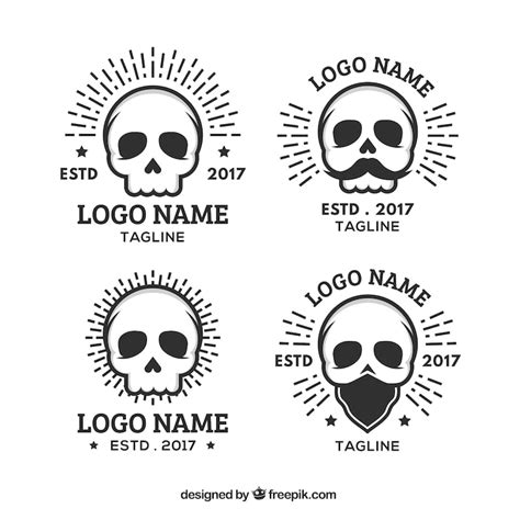 Skull logo Images - Free Download on Freepik