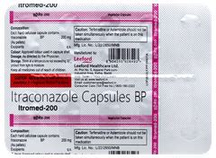 Itromed 200 Capsule 10: Uses, Side Effects, Price & Substitutes