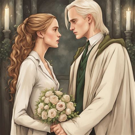Draco Malfoy and Hermione Granger wedding by emjenpet on DeviantArt