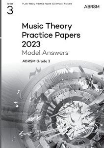 Music Theory Practice Papers Model Answers 2023, ABRSM Grade 3: Buy ...