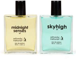 Buy Adiveda Natural Midnight Senses & Skyhigh For Men & Women Perfume ...