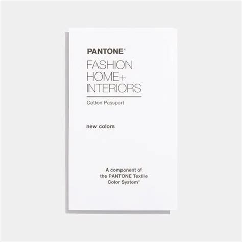 Pantone Supplement - Pantone FHI Cotton Planner Supplement Trader ...