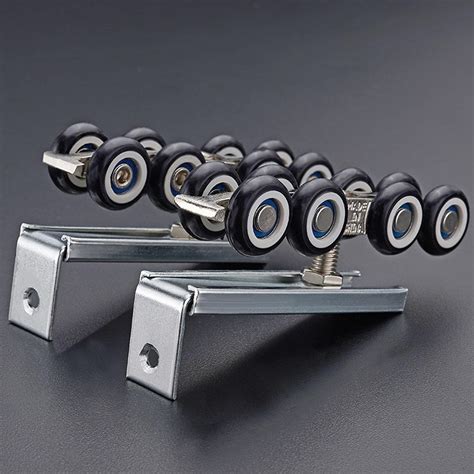 Ms Enterprise Durable Sliding Door Roller Hanging Pulley Rail Track ...