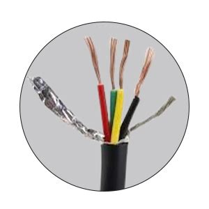 CNC-ORBIT™ 5 Meter 4 core x 0.5 square mm Core Shielded Signal Data ...