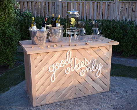 Folding Coffee Bar Plan, Mobile Event Bar, PDF Download - Etsy | Diy ...