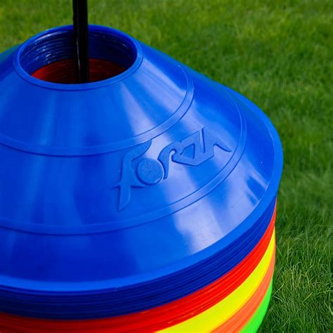 Buy FORZA Training Marker Cones [50 Pack] – 5 Colour Options | Premium ...