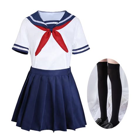 Buy Japanese Yandere Simulator Ayano Aishi Cosplay Costume School Girl ...