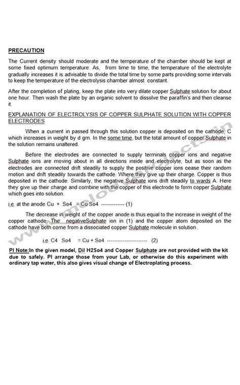 Electroplating Project for Class 12 的图像结果