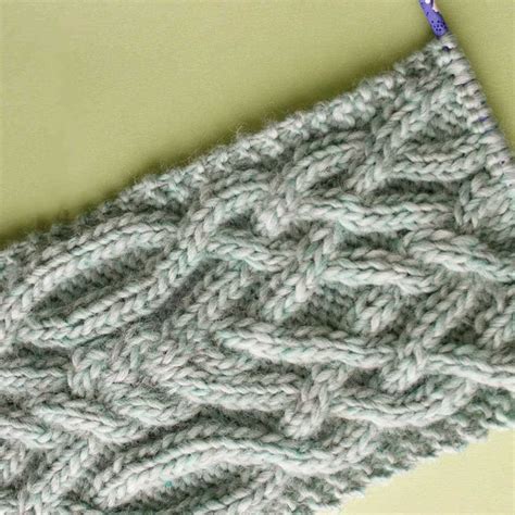 Discover beautiful and unique celtic cable knitting patterns for free
