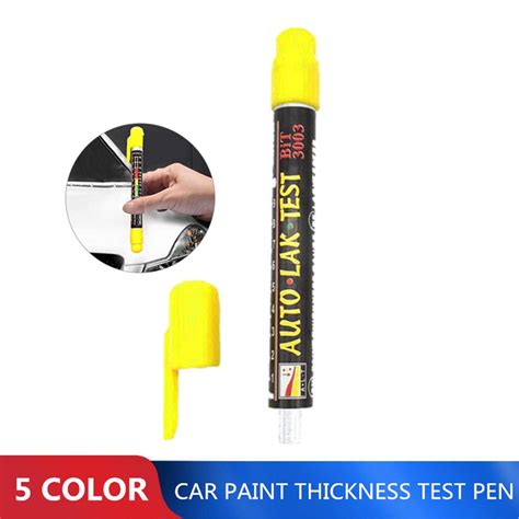 Xzbling Paint Thickness Gauge, Pen-Type Paint Coating Thickness Tester ...