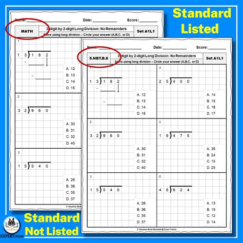 Image result for Long Division Worksheets 2-Digit Divisor