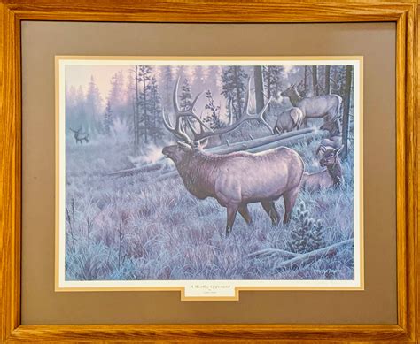 A Worthy Opponent By Cynthie Fisher Print Signed By Artist 579/3000 ...