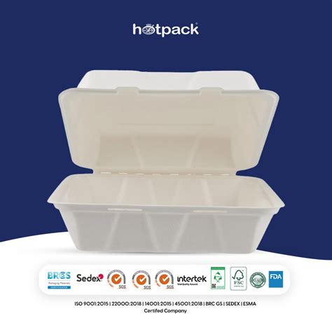 Biodegradable clamshell multipurpose square containers | India ...