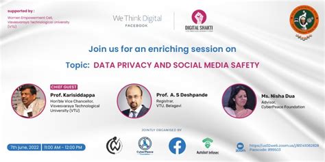 CIRCULAR – Webinar on “Cyber Safety” under the women cell, VTU ...